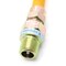 Thrifco Plumbing 5/8 Inch OD X 1/2 Inch ID, 1/2 Inch MIP x 1/2 Inch FIP 48 Inch  SS Gas Connector W/ EFV 4408696 - alternate 5